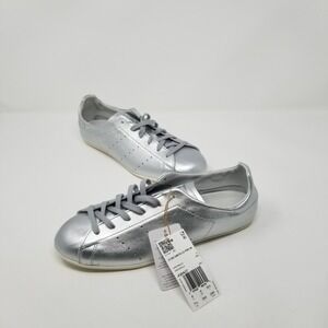 W Adidas Originals Stan Smith Lo Pro Silver Metallic Grey One Cloud White JQ6427